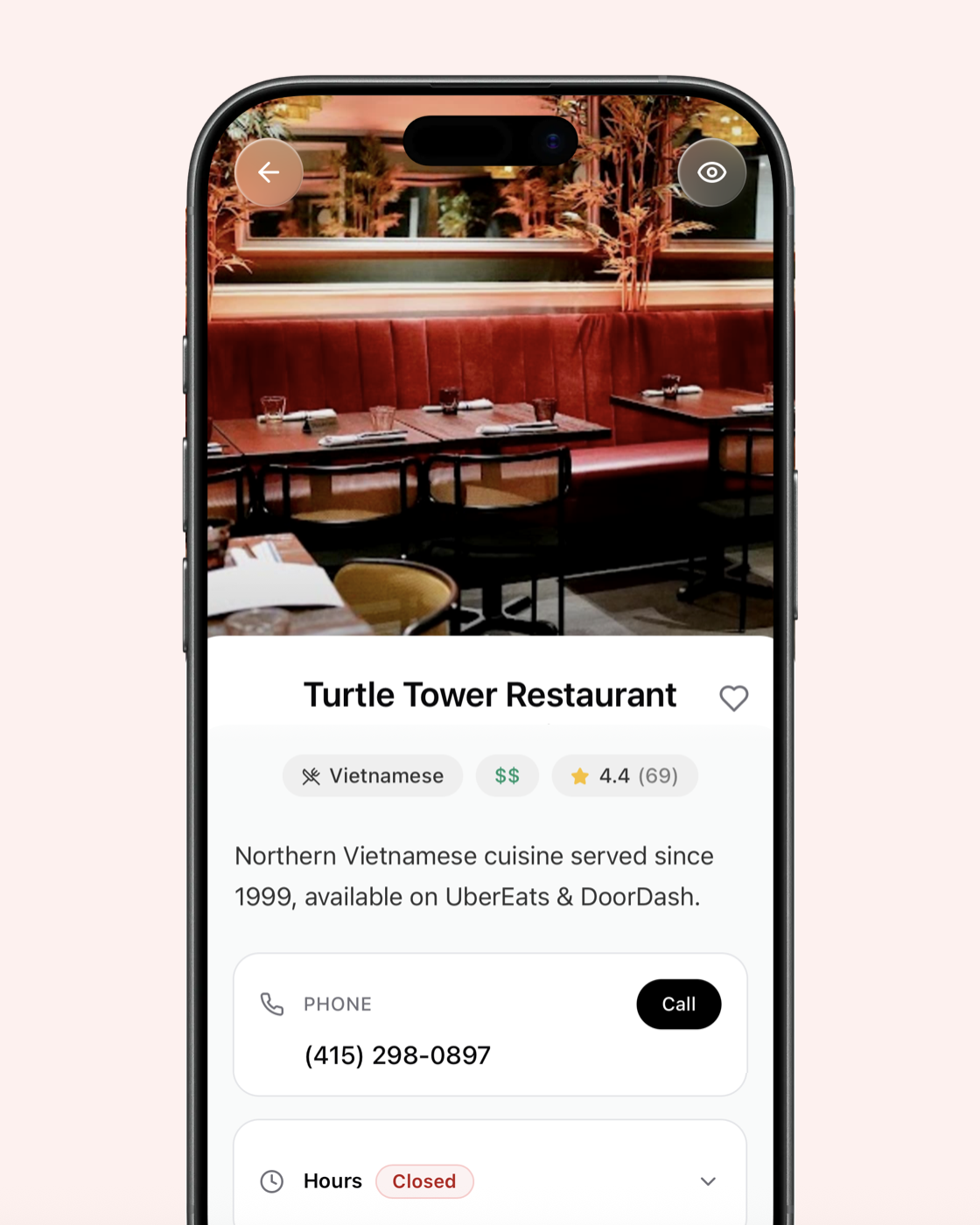 Restaurants & places