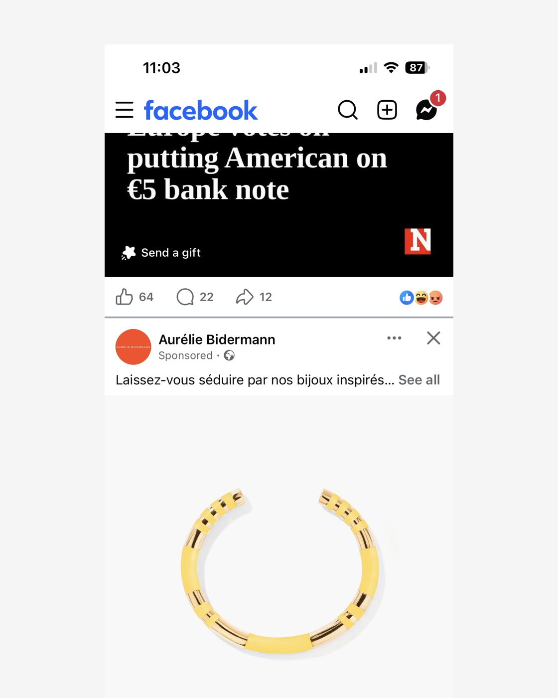 Shopping — original screenshot